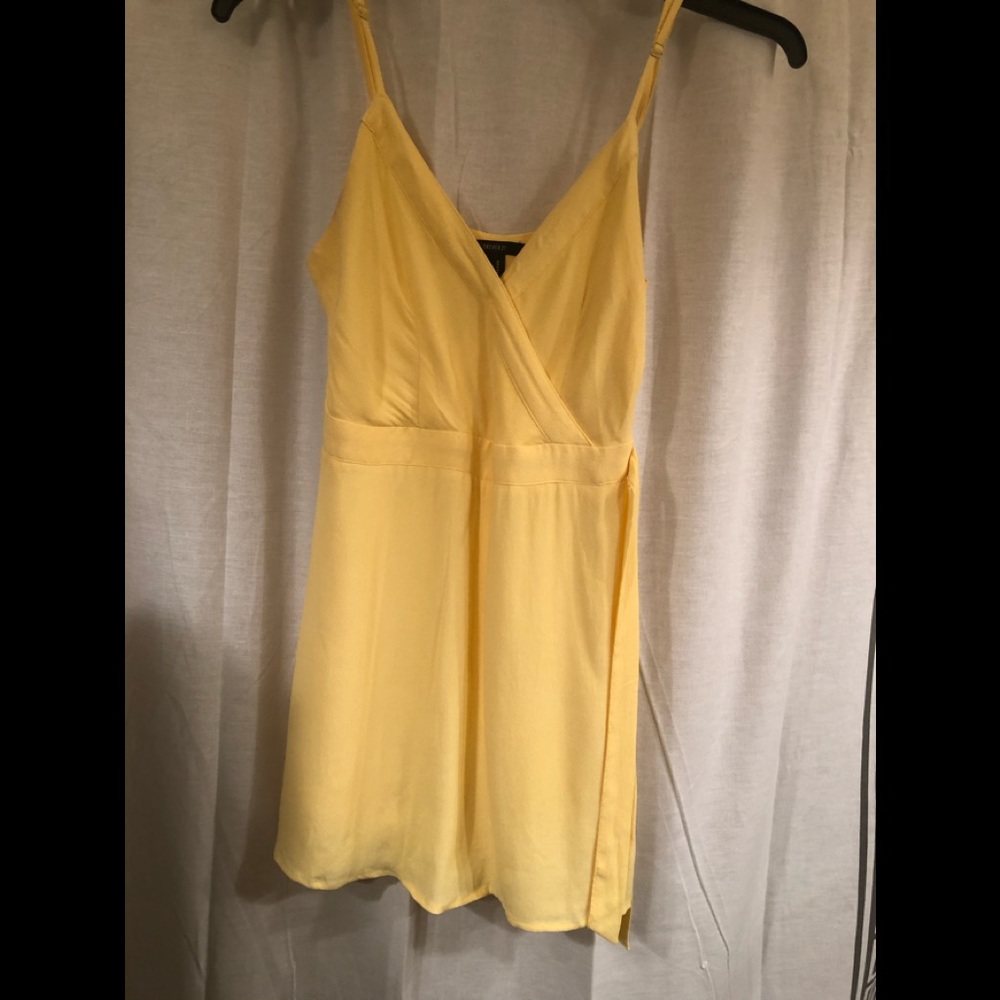 Forever 21 Jumpsuit/Romper Bright Yellow